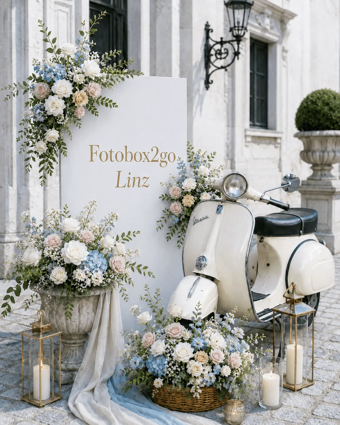 Fotobox2go bei einer Feier.