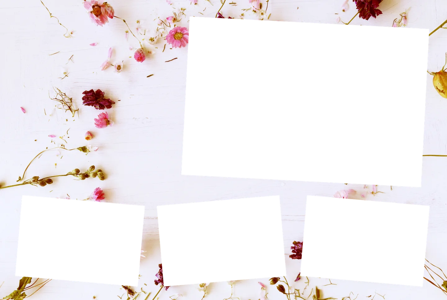 Blumen 07 – 4er-Collage
