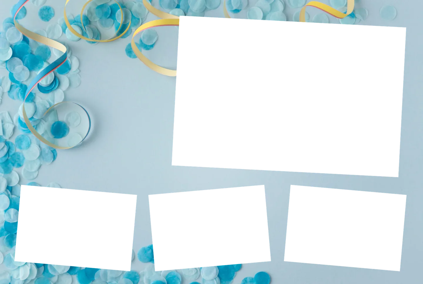 Geburtstag 01 – 4er-Collage
