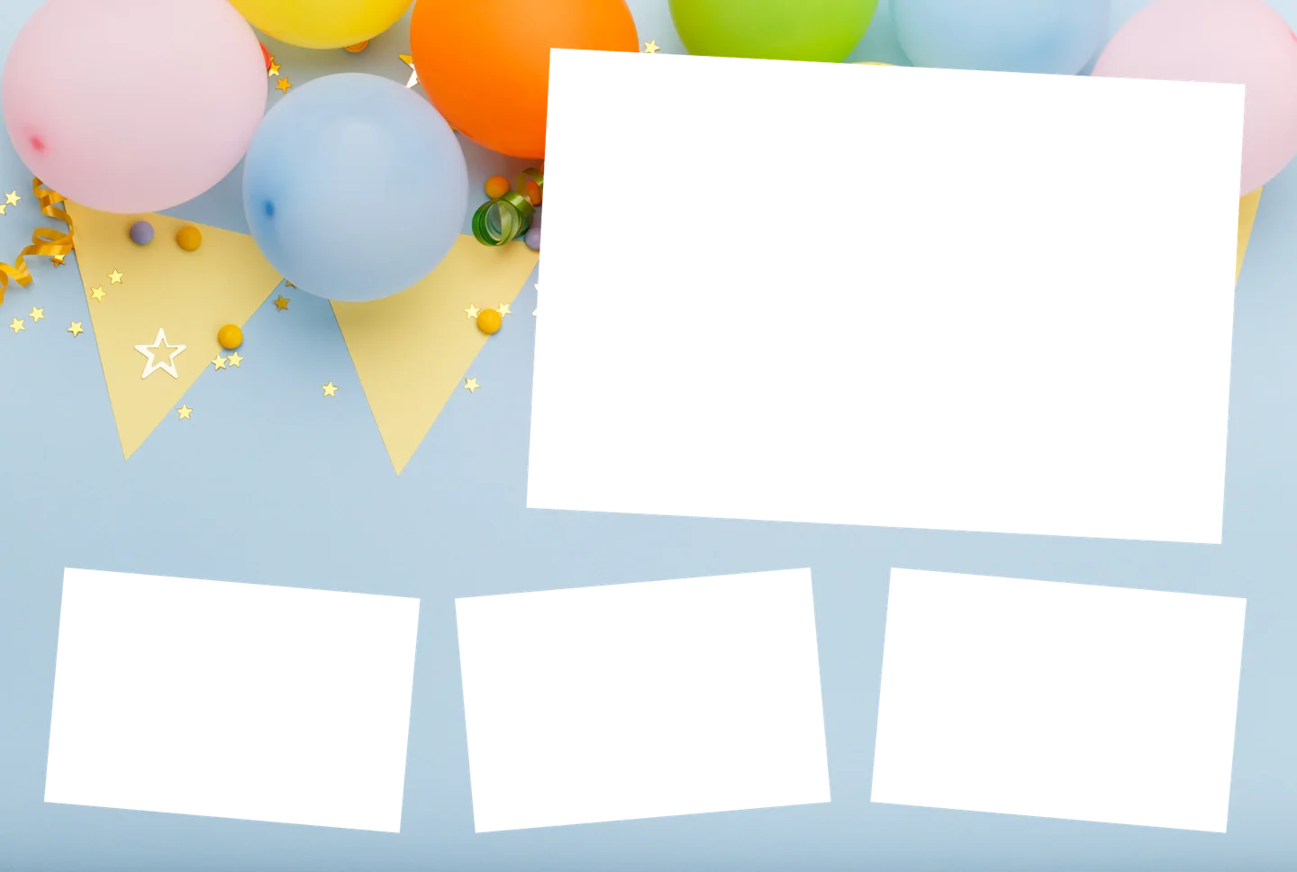Geburtstag 04 – 4er-Collage