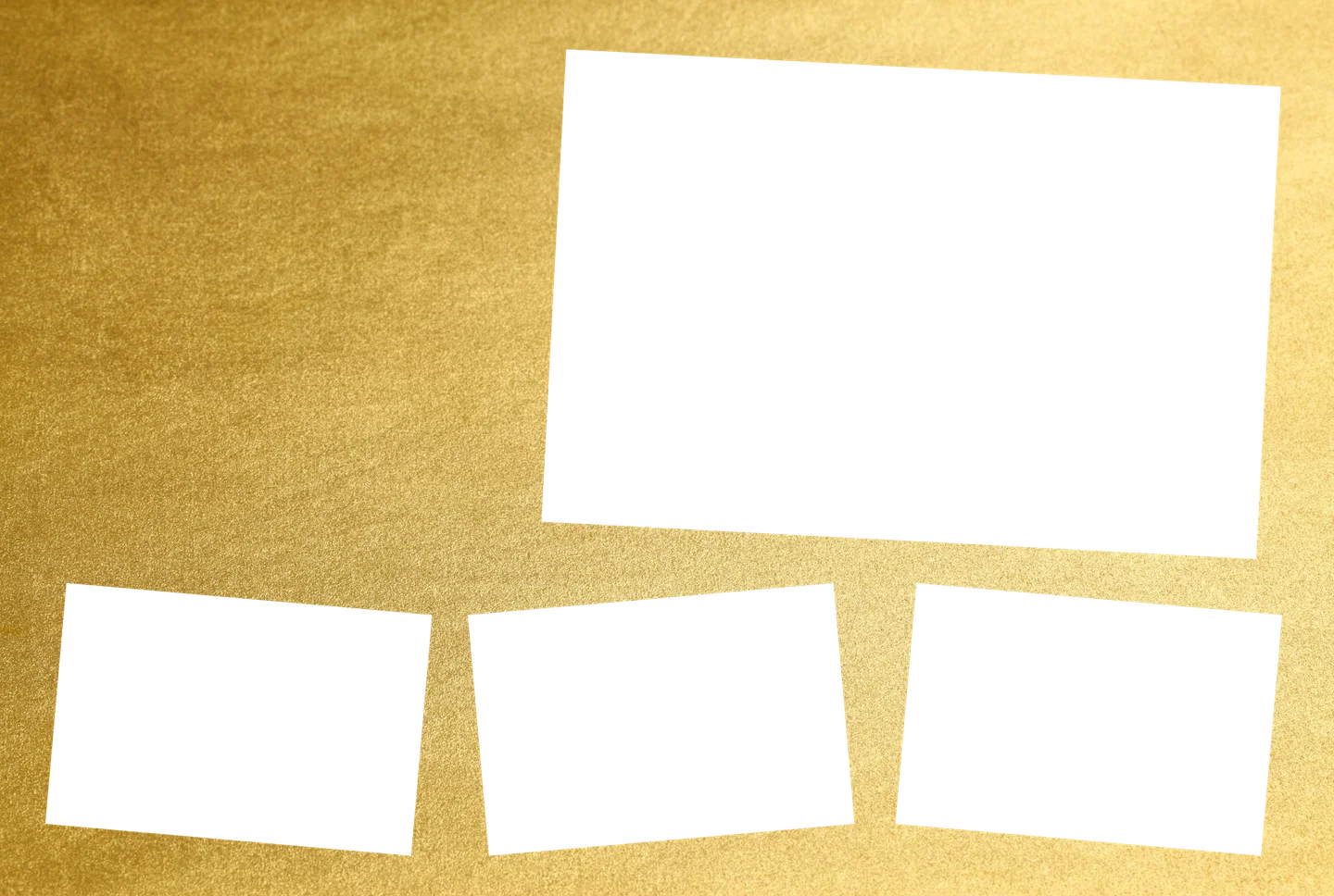 Gold 03 – 4er-Collage