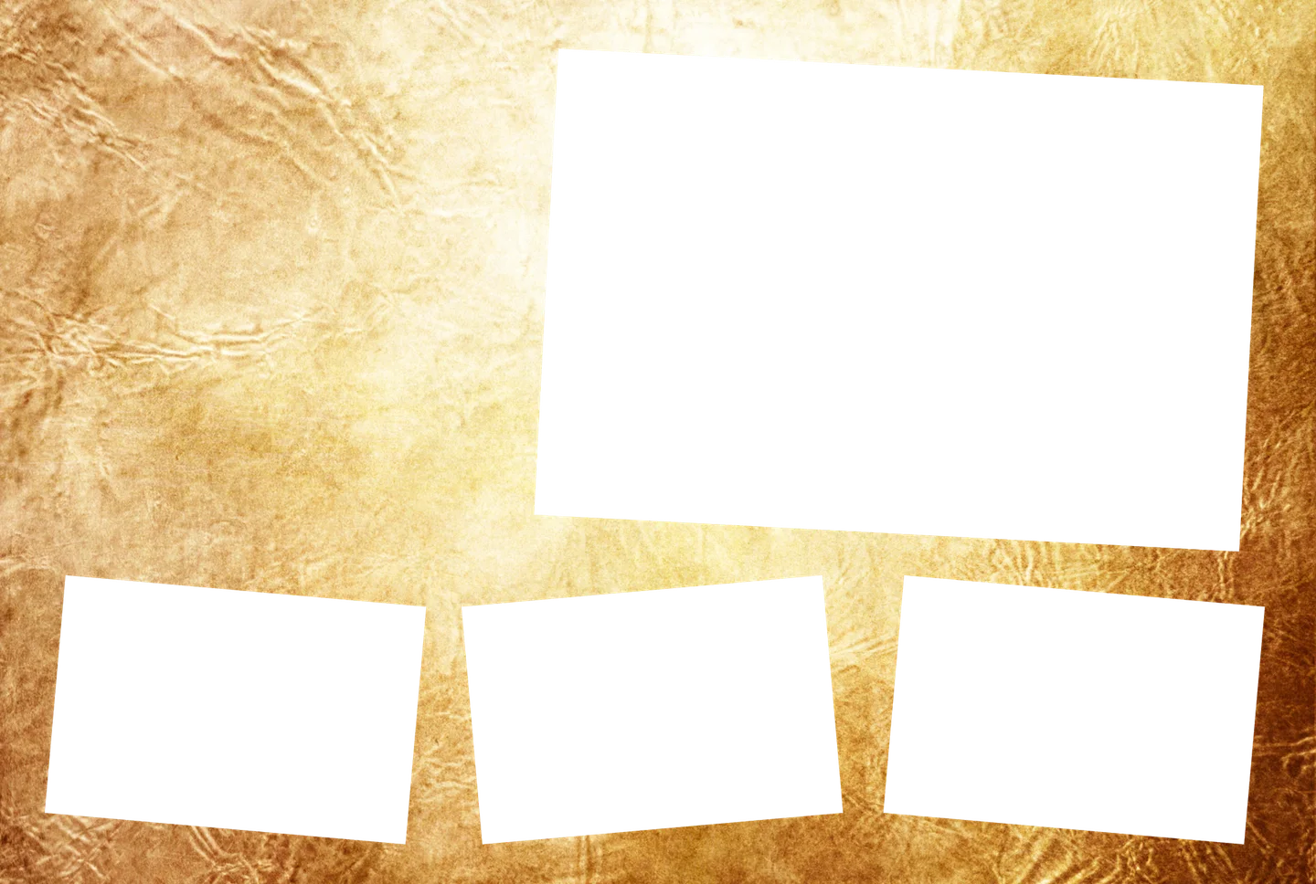 Gold 09 – 4er-Collage
