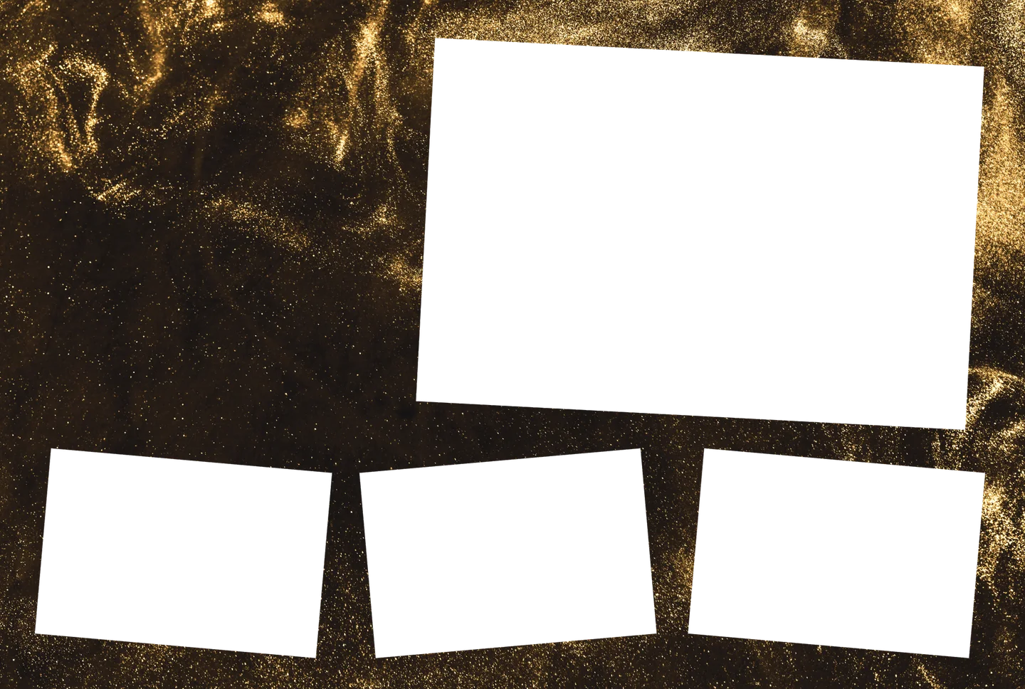 Gold 14 – 4er-Collage