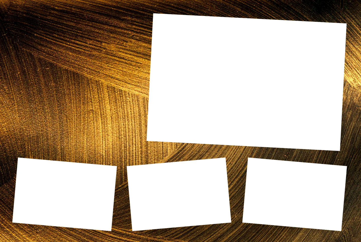 Gold 15 – 4er-Collage