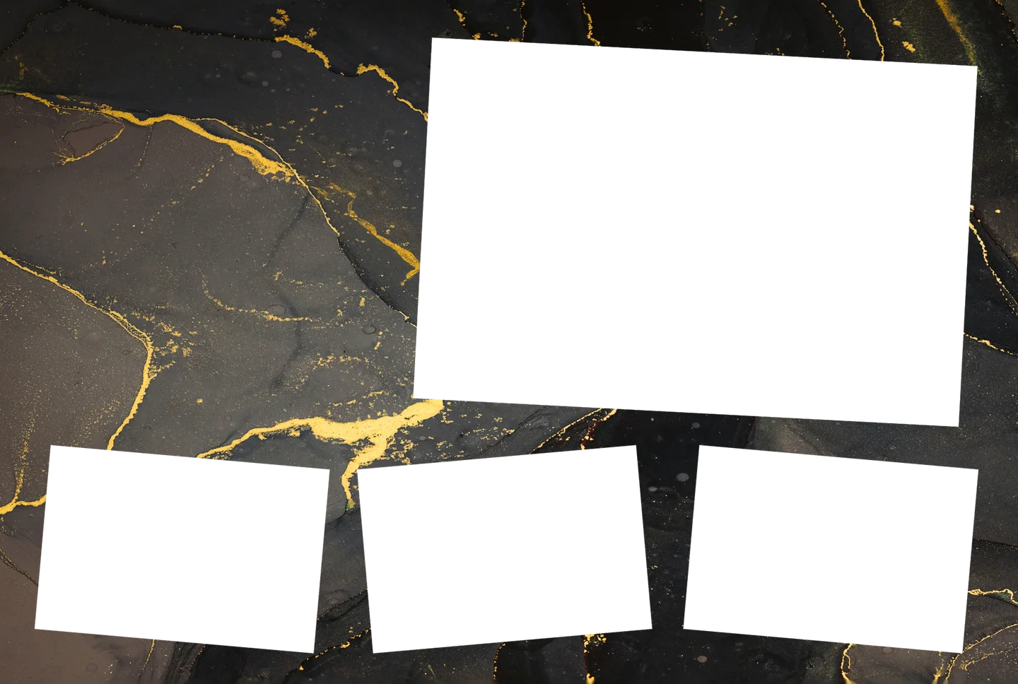 Gold 16 – 4er-Collage