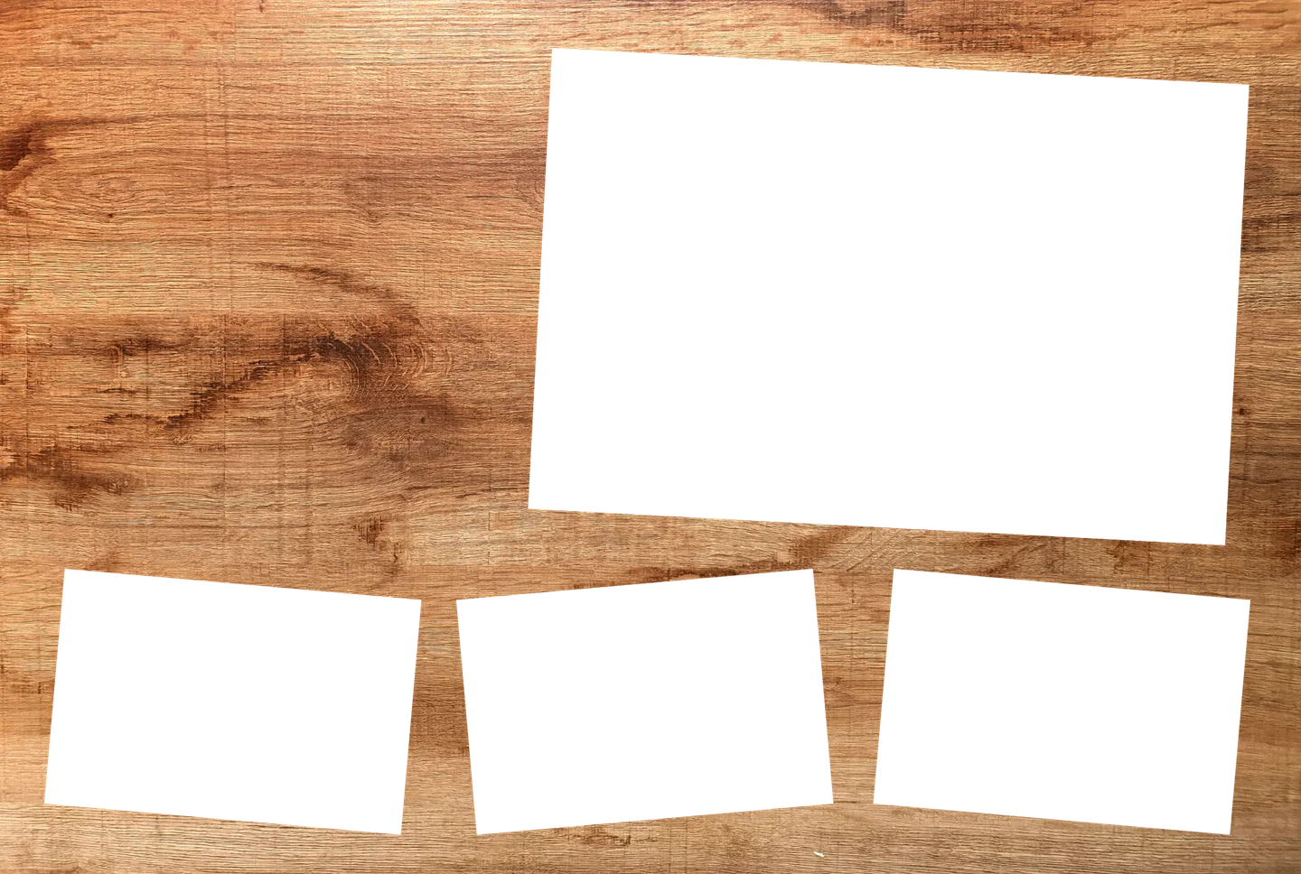 Holz 01 – 4er-Collage