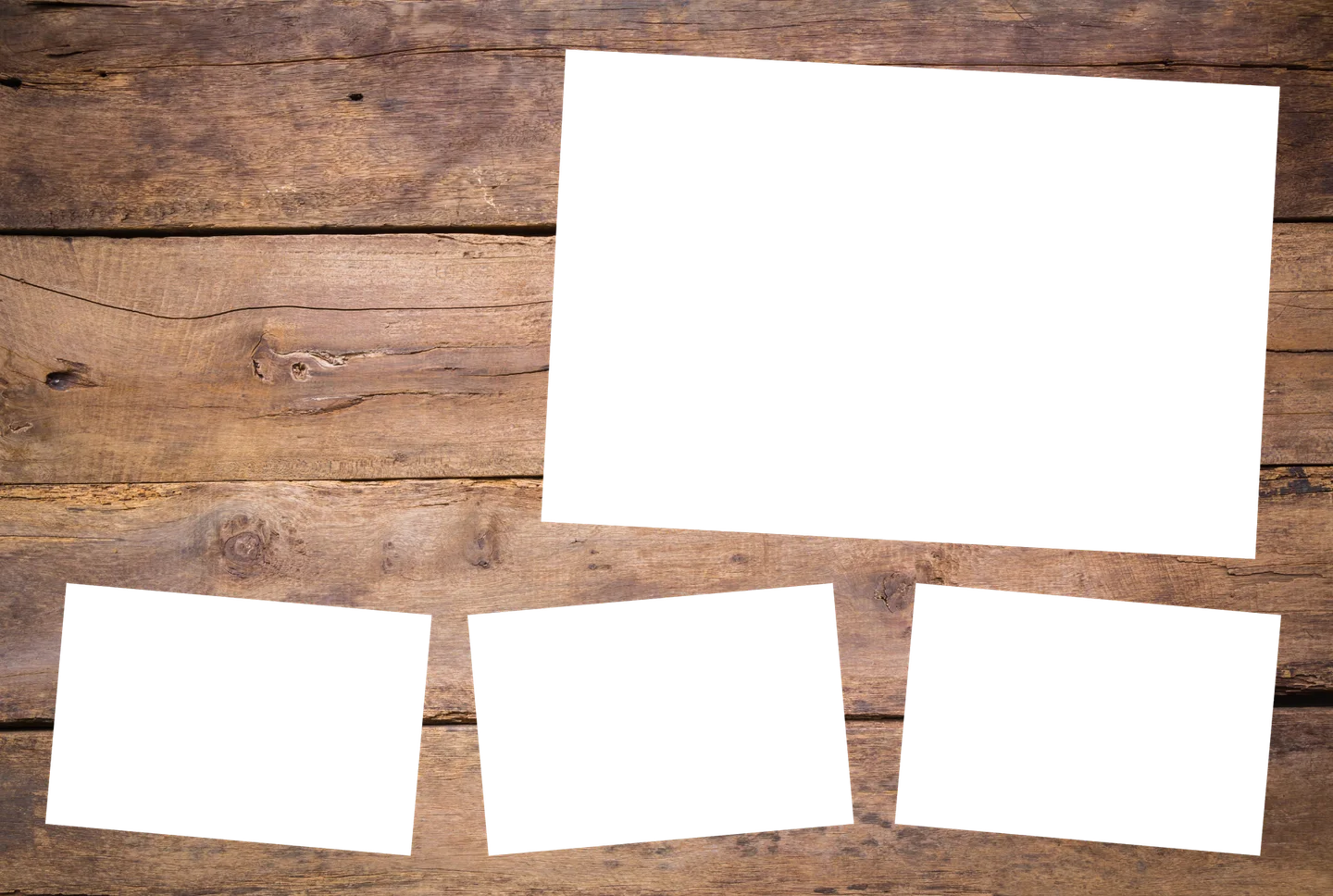 Holz 02 – 4er-Collage