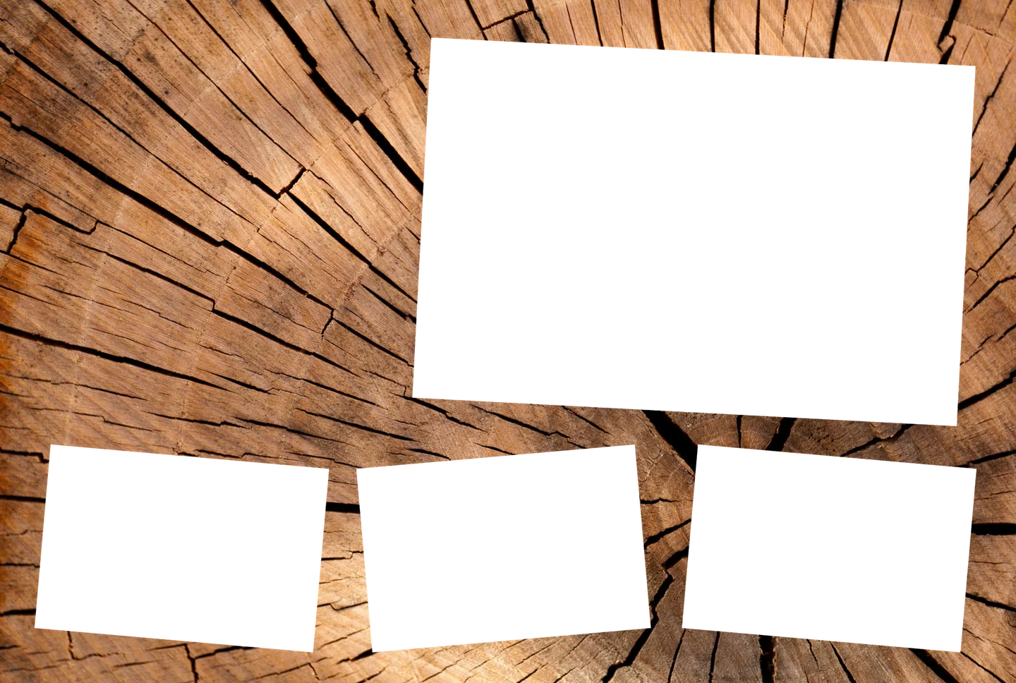 Holz 03 – 4er-Collage
