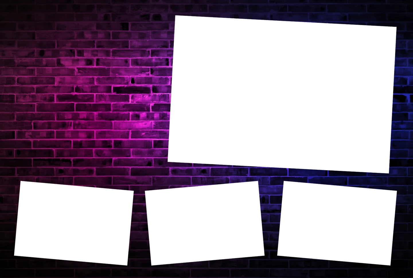 Neon 01 – 4er-Collage