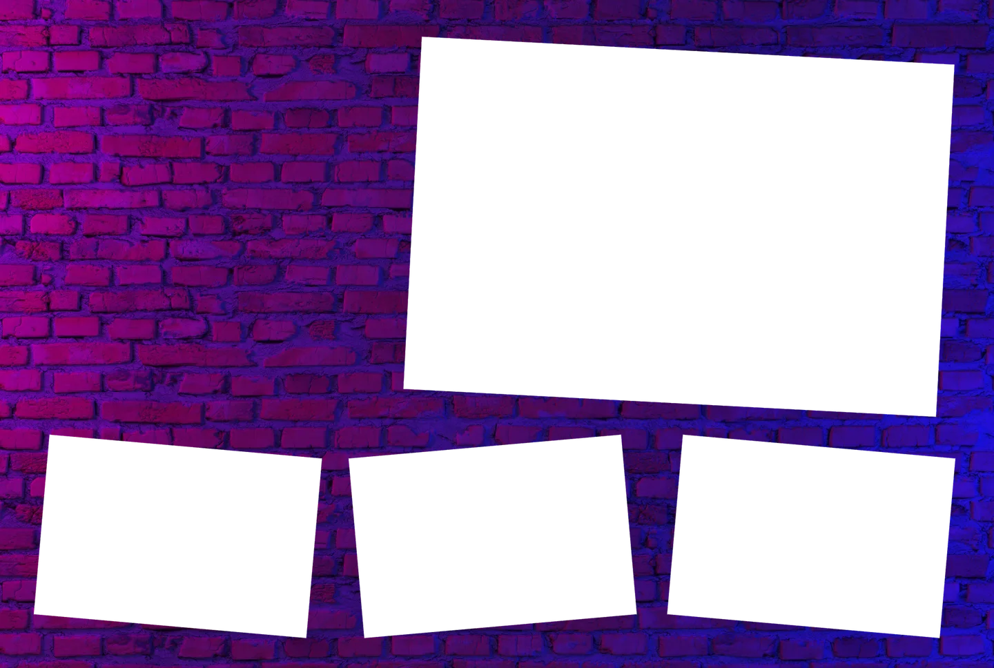 Neon 02 – 4er-Collage