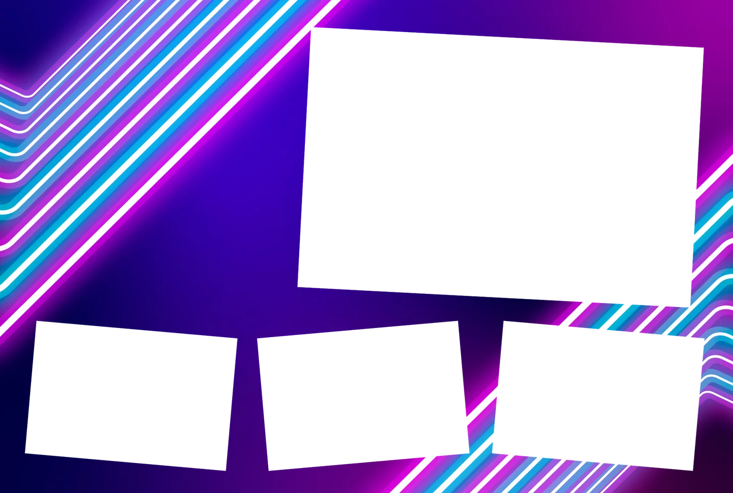 Neon 05 – 4er-Collage
