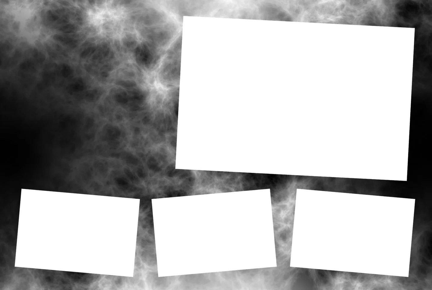 Schwarz 07 – 4er-Collage