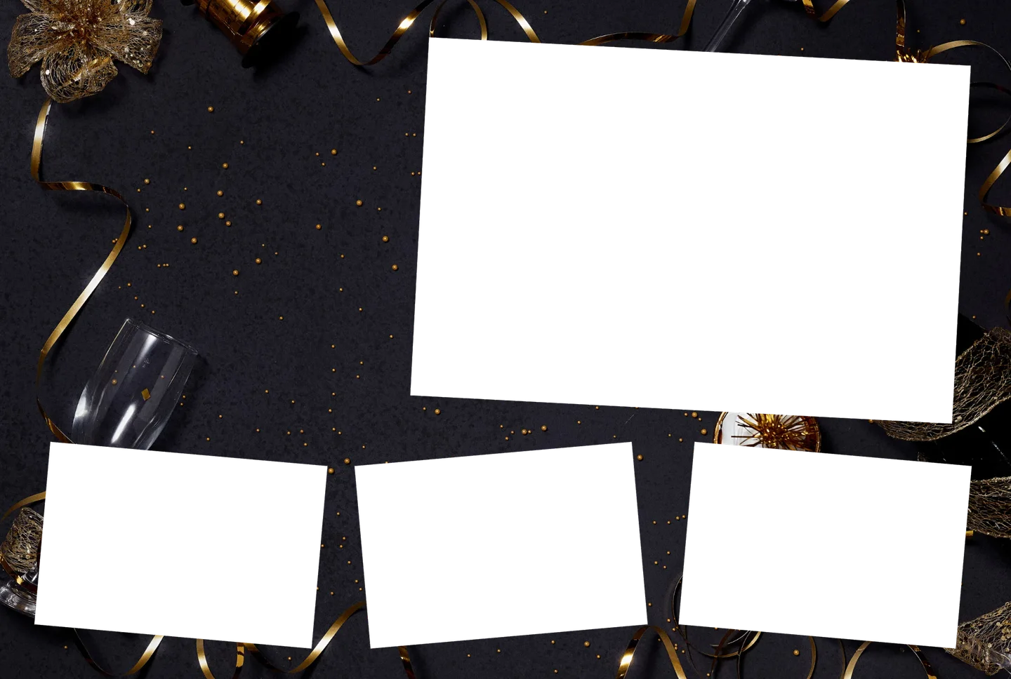 Silvester 01 – 4er-Collage