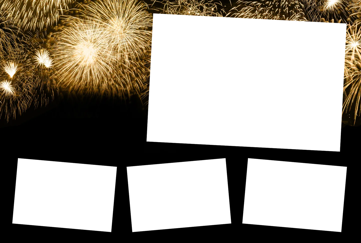 Silvester 05 – 4er-Collage