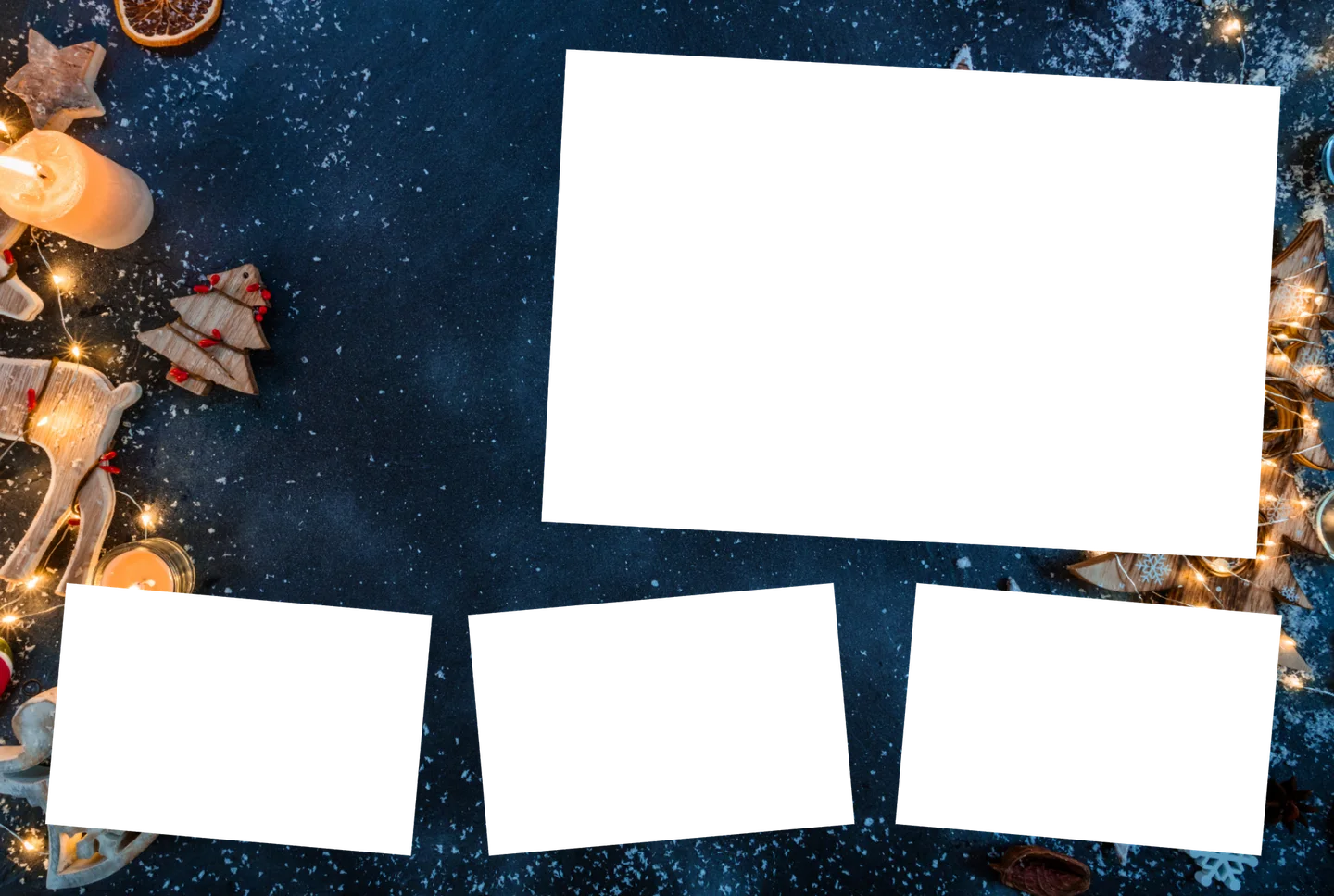 Weihnachten 01 – 4er-Collage