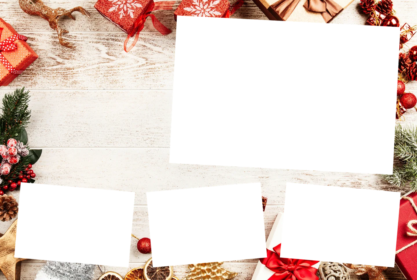 Weihnachten 03 – 4er-Collage
