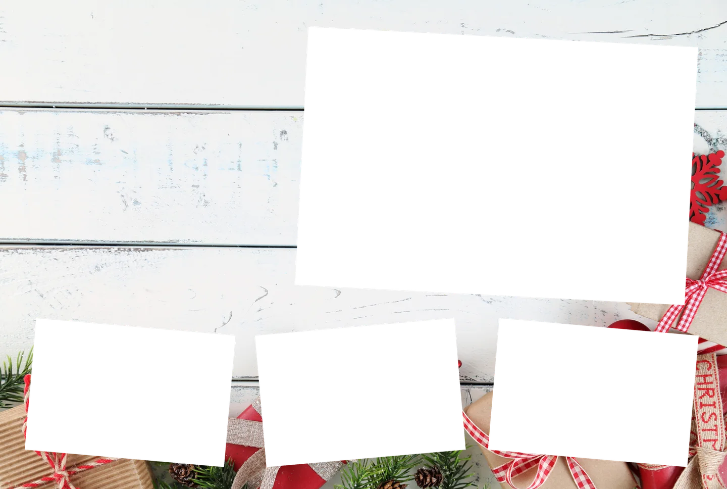 Weihnachten 07 – 4er-Collage