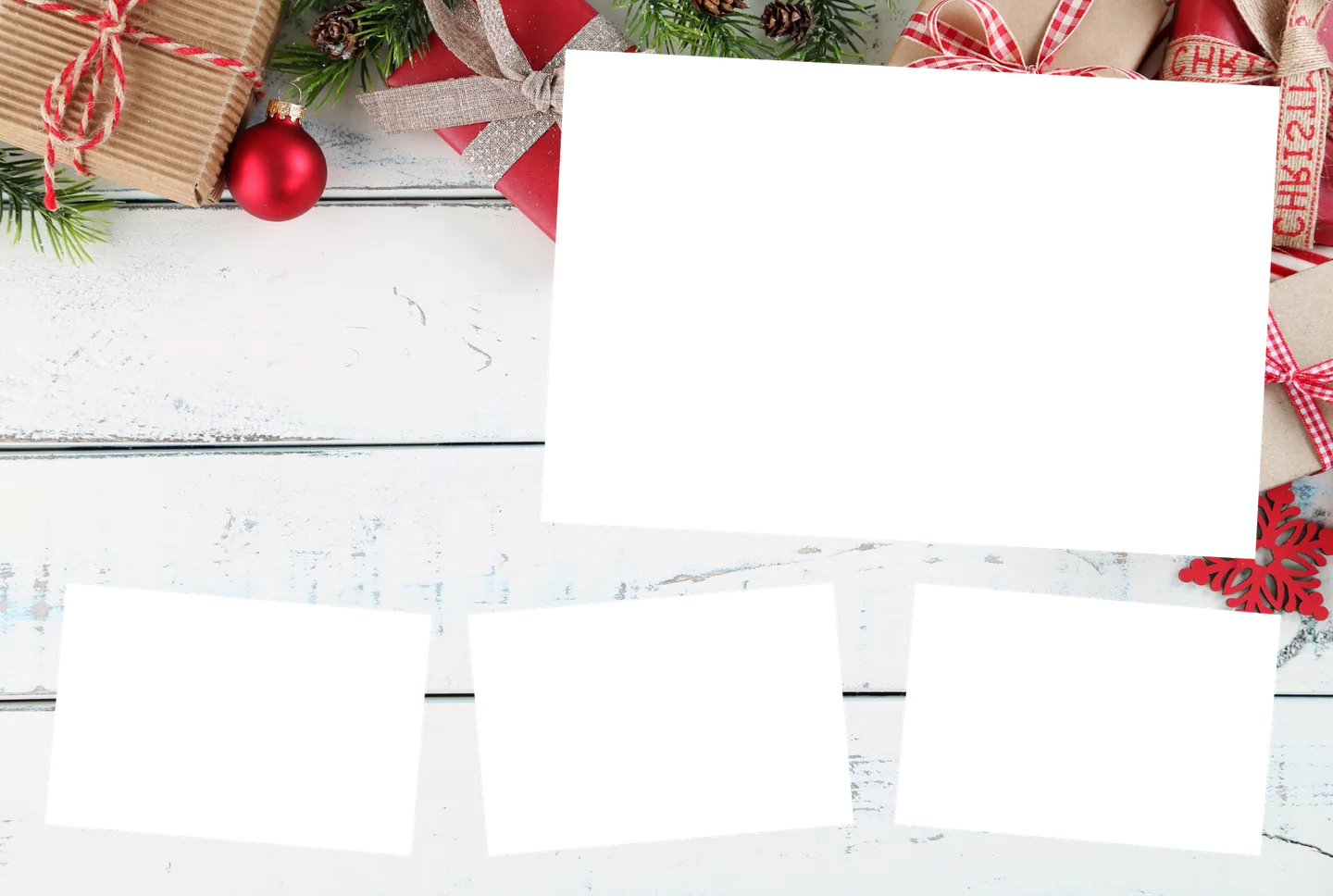 Weihnachten 08 – 4er-Collage