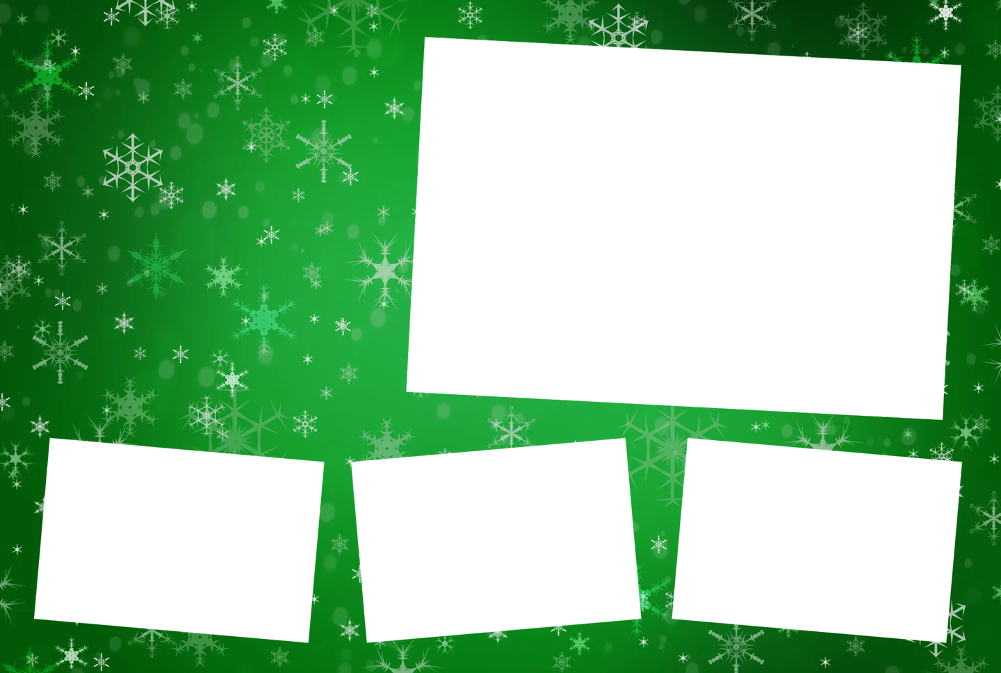 Weihnachten 13 – 4er-Collage