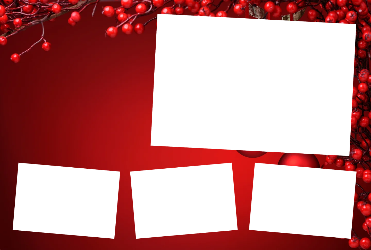 Weihnachten 14 – 4er-Collage