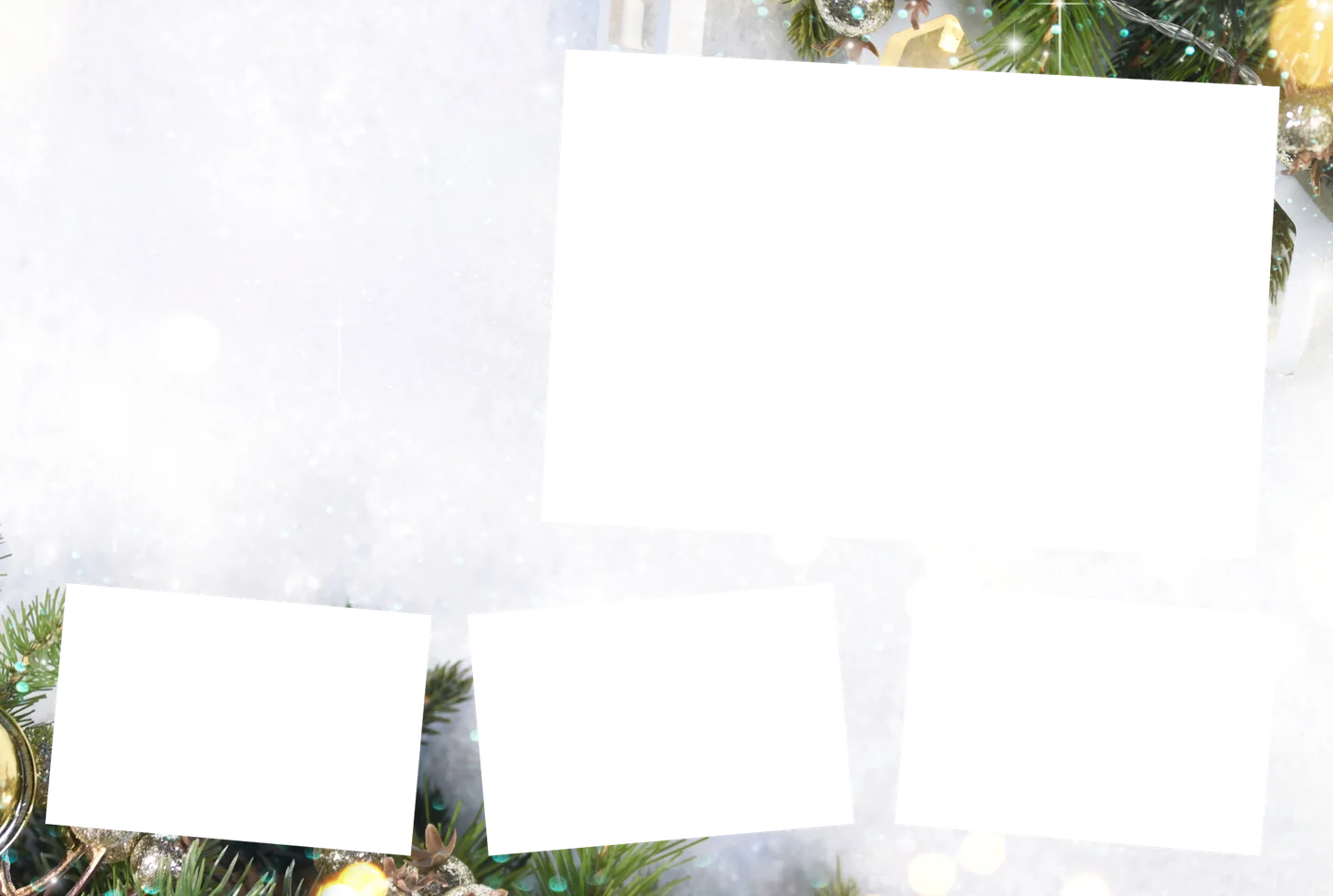 Weihnachten 15 – 4er-Collage