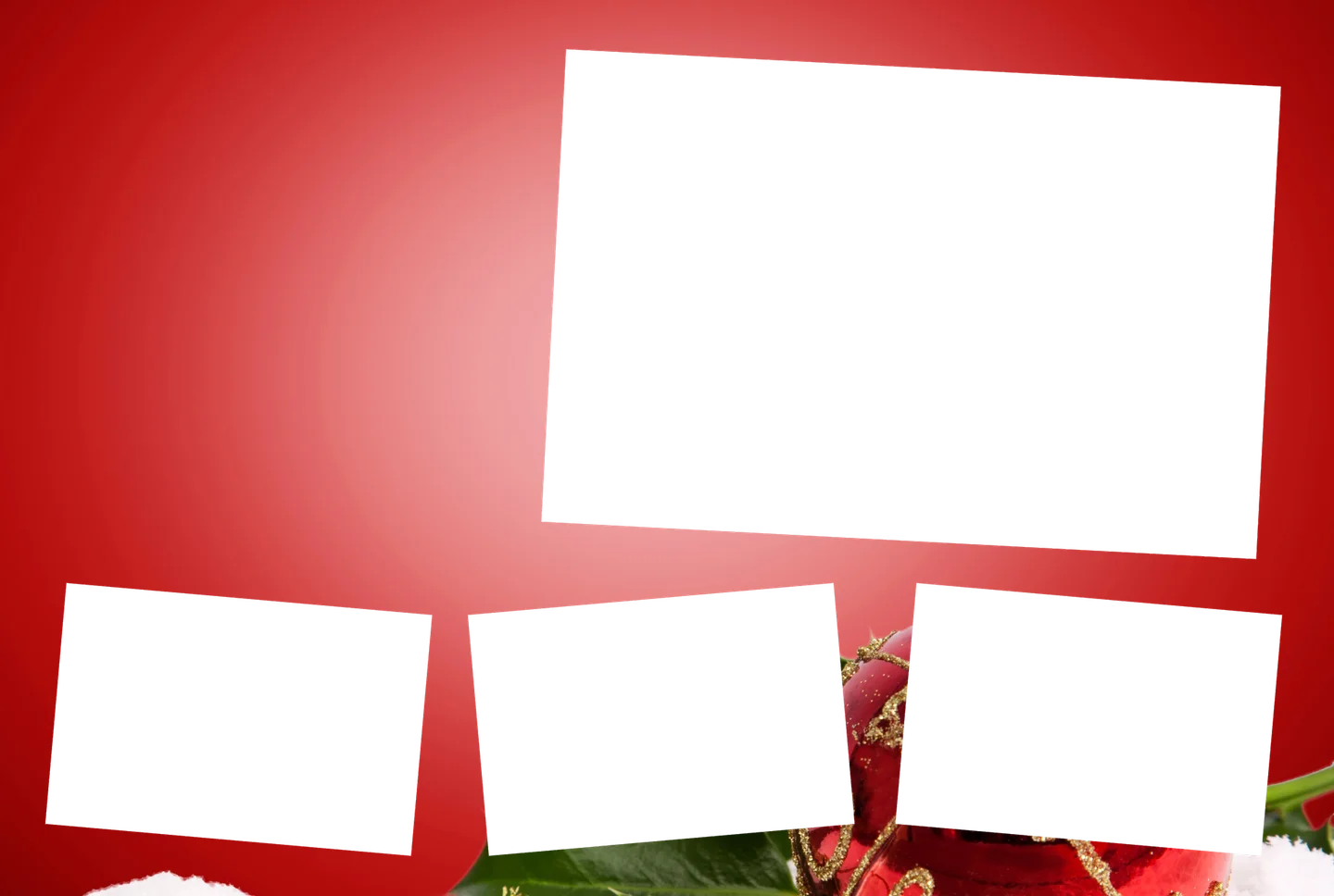Weihnachten 17 – 4er-Collage