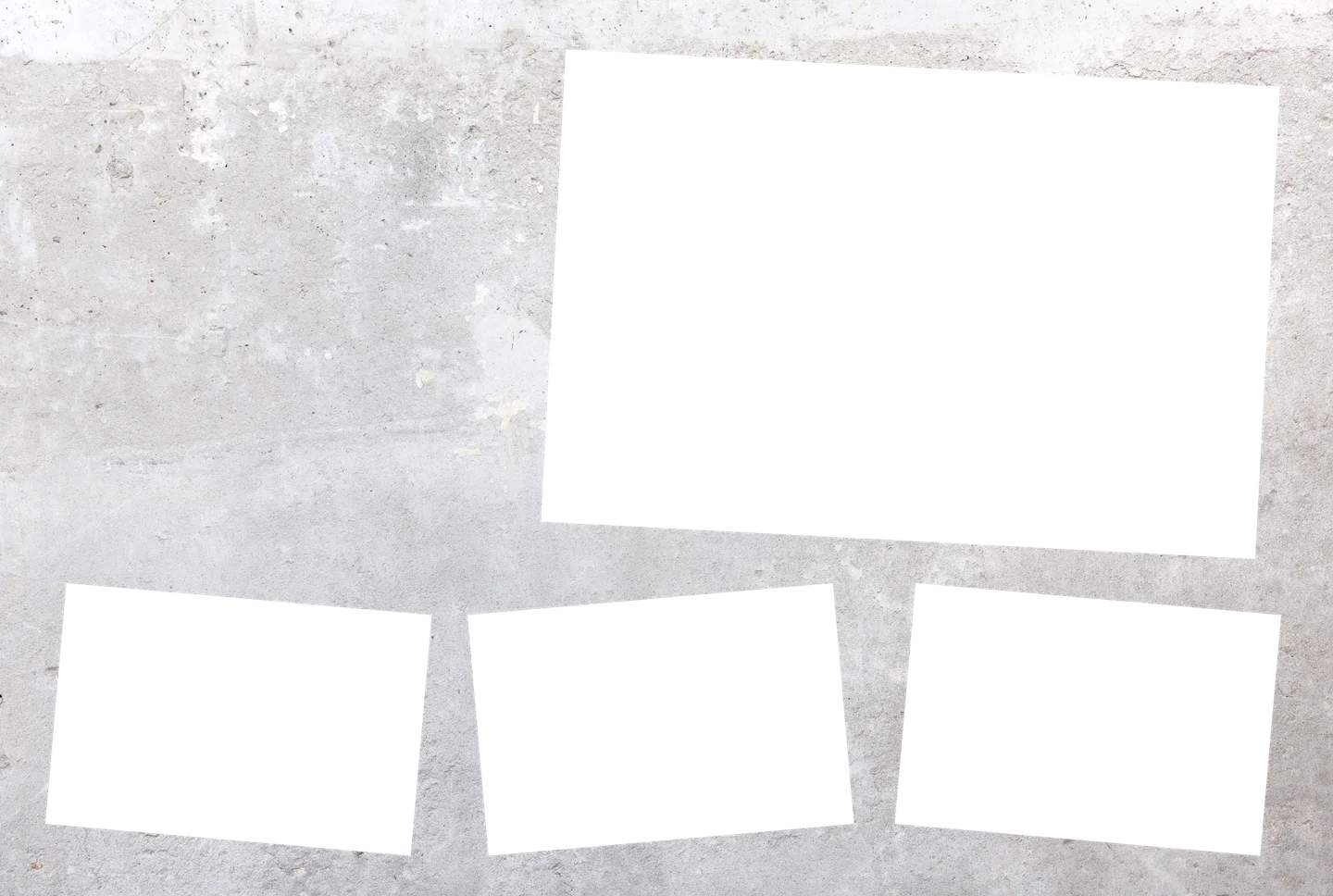 Weiß 01 – 4er-Collage