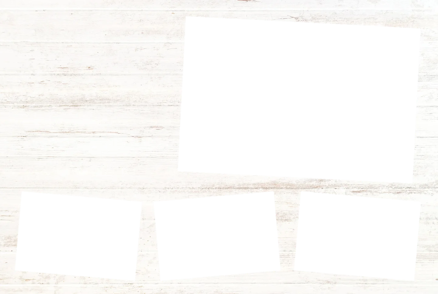 Weiß 03 – 4er-Collage
