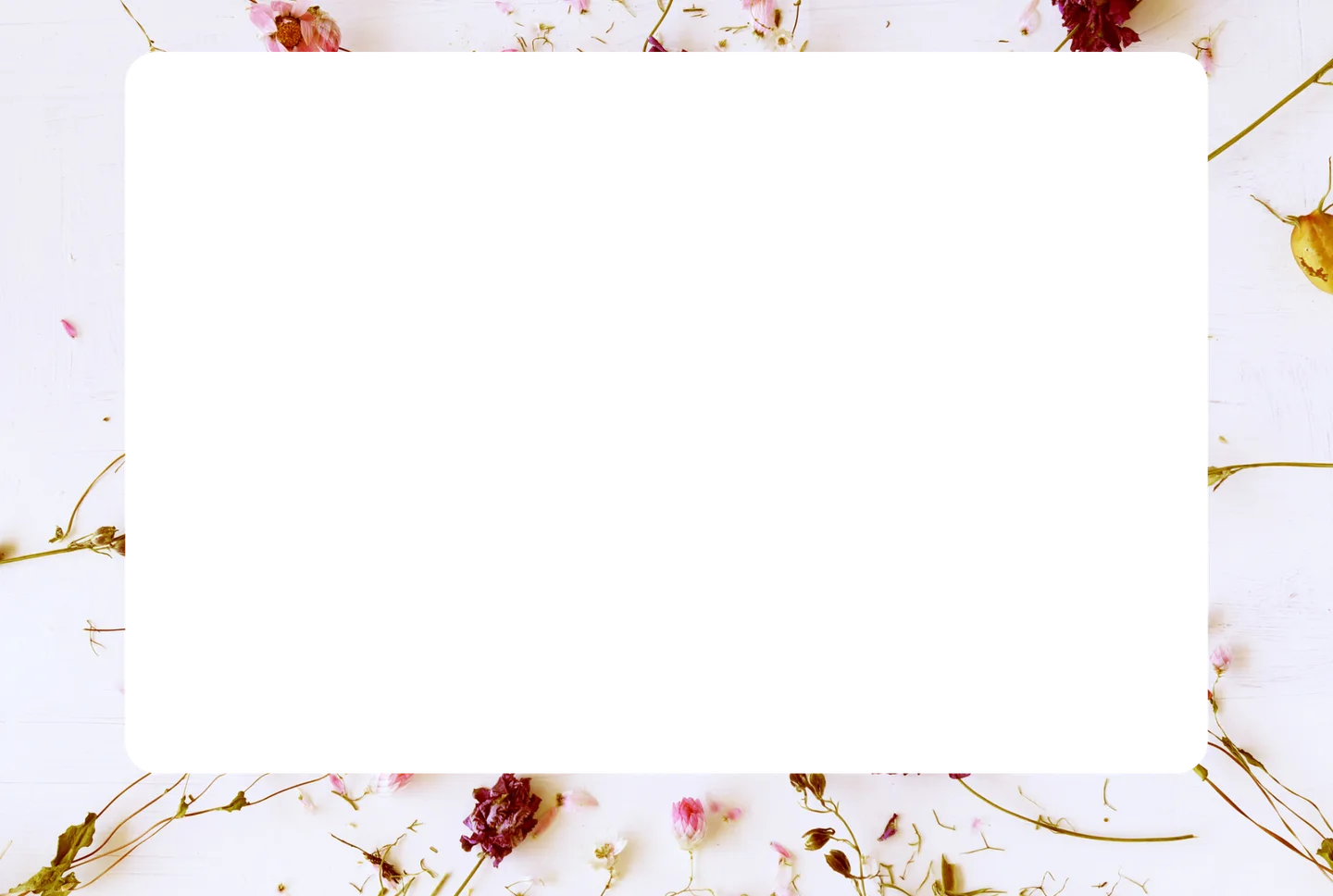 Blumen 07 – Foto mit Rahmen