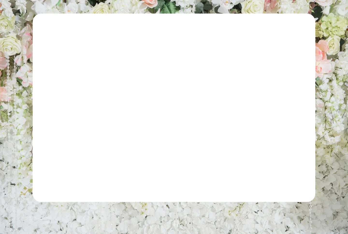 Hochzeit 04 – Foto mit Rahmen