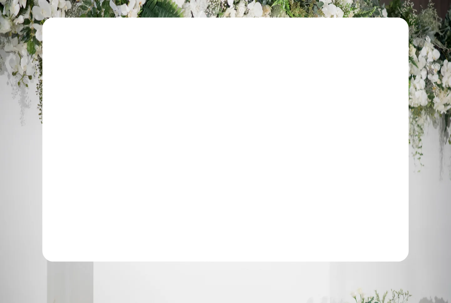 Hochzeit 06 – Foto mit Rahmen