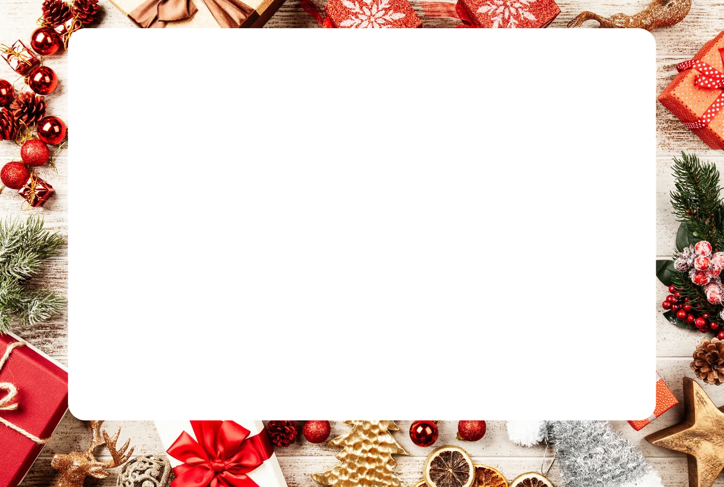 Weihnachten 03 – Foto mit Rahmen