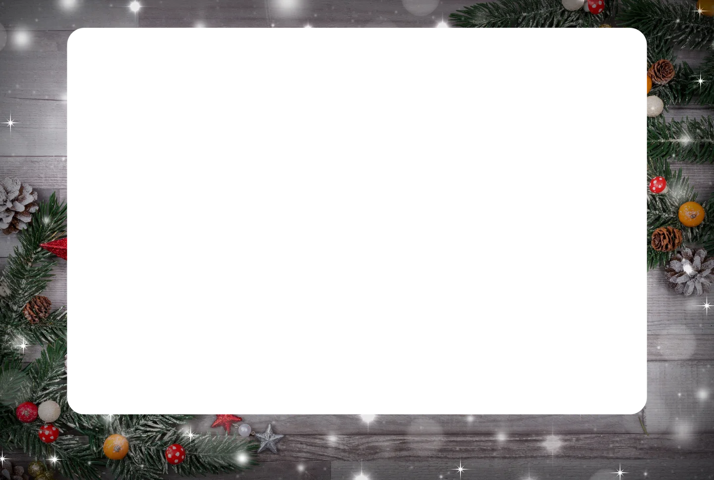 Weihnachten 04 – Foto mit Rahmen