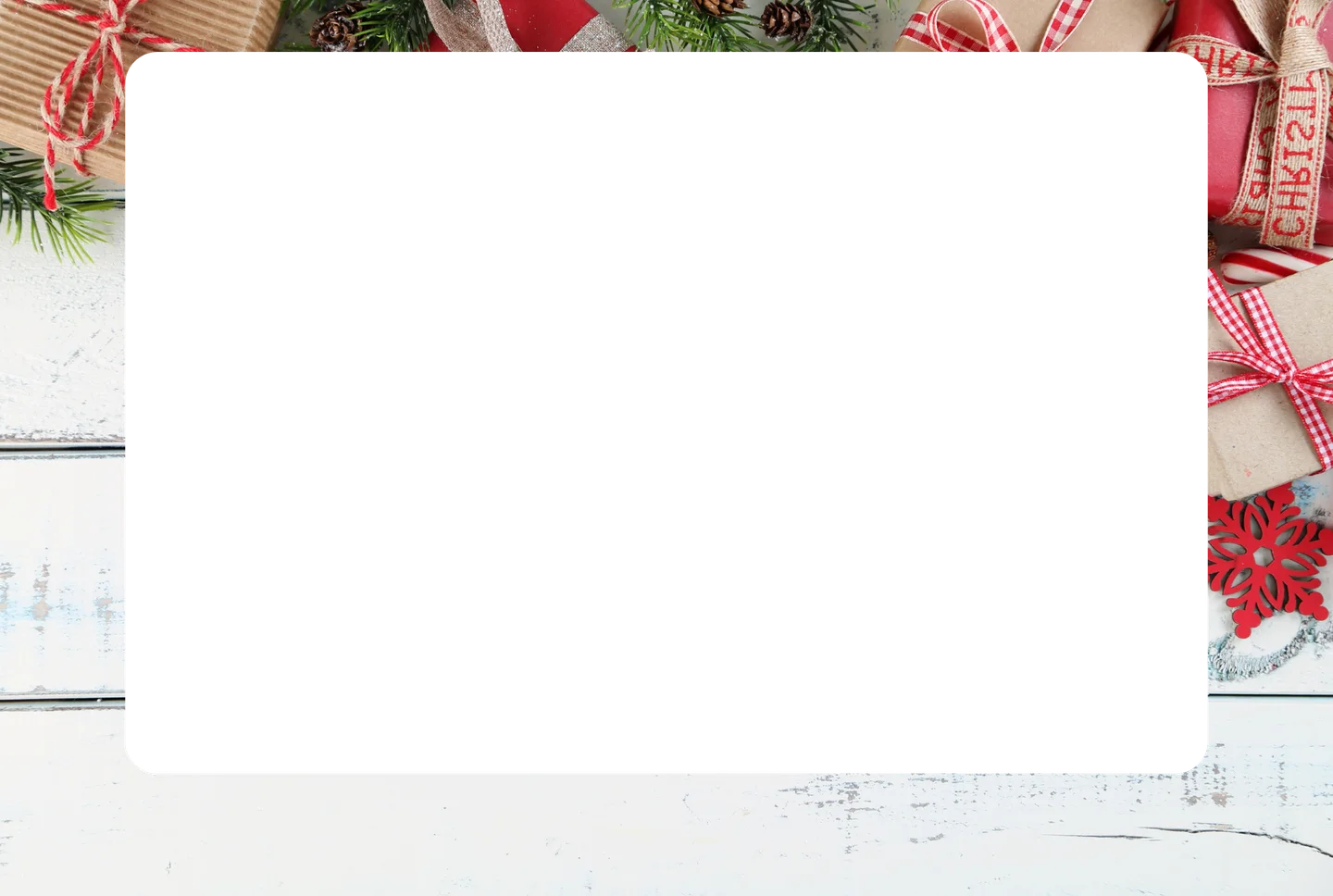 Weihnachten 08 – Foto mit Rahmen